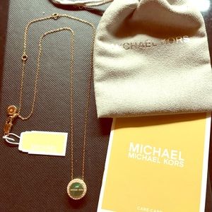 Michael Kors Rose Gold Necklace